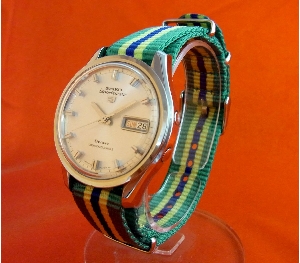 セイコー スポーツマチック”5”デラックス 1966年製 - 松尾時計店
